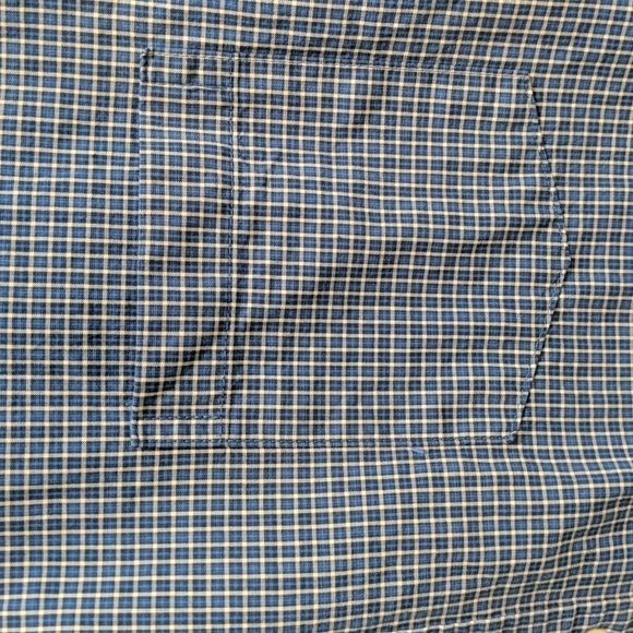 Claiborne Men's Short Sleeve Button Down Plaid Shirt Size Large - Picture 7 of 7